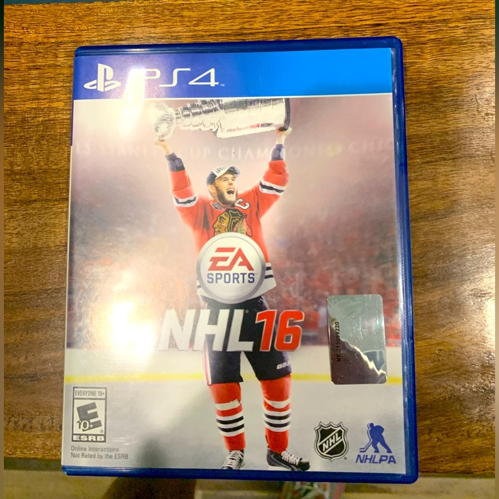 NHL 16 ps4 game!! Played once!!